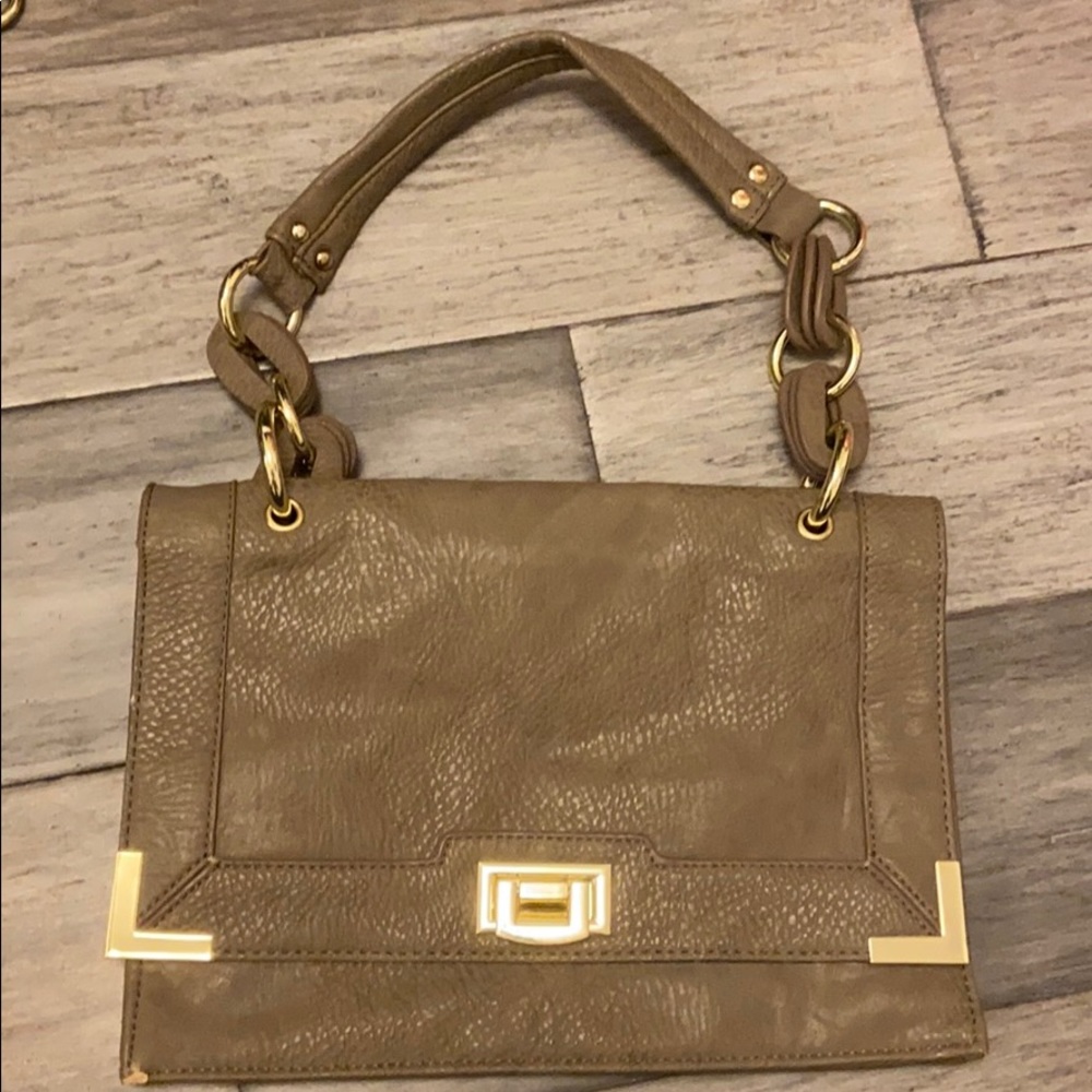 Olivia + Joy Purse/Bag-olive/tan